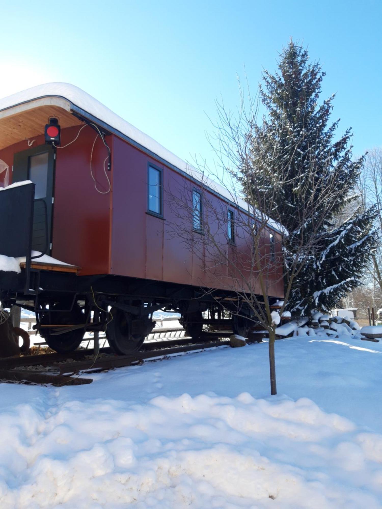 Heinsdorfergrund Eisenbahnromantik Im Urlaub מראה חיצוני תמונה