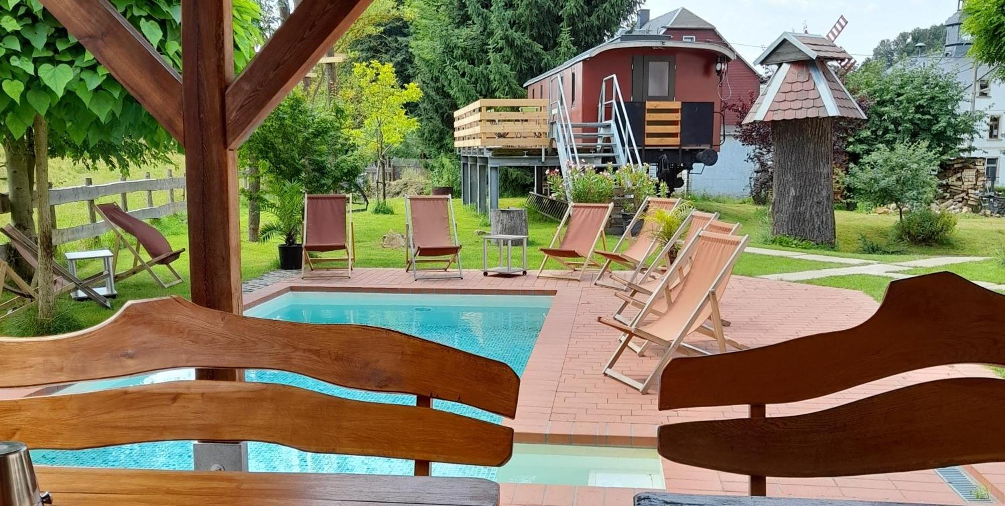 Heinsdorfergrund Eisenbahnromantik Im Urlaub מראה חיצוני תמונה